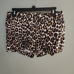 J. Crew Leopard Print Women's Shorts